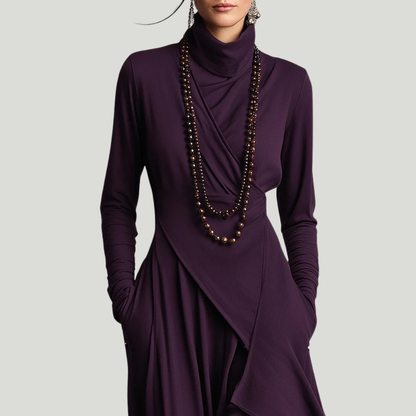Larissa | Robe Asymétrique de Haute Qualité