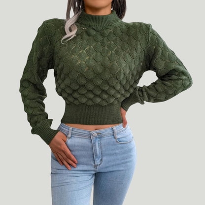 Chloe | pull élégance texturée