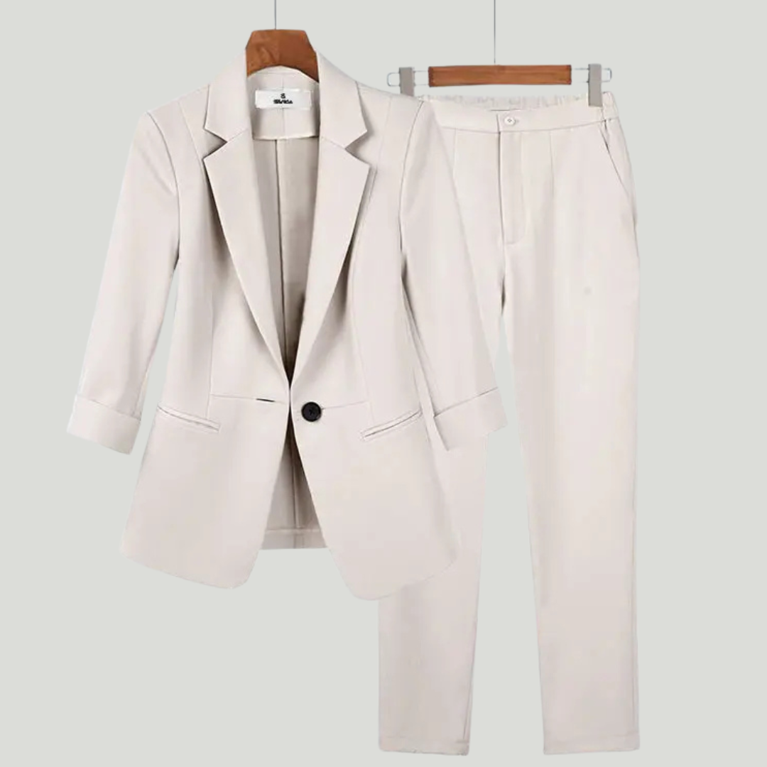 Victoria - Ensemble Tailleur Chic Veste et Pantalon