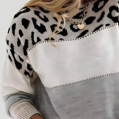 Cheyenne | Pull Léopard Élégance