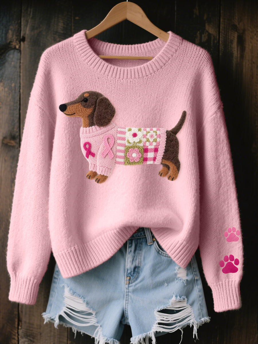 Naoni | Pull avec motif teckel