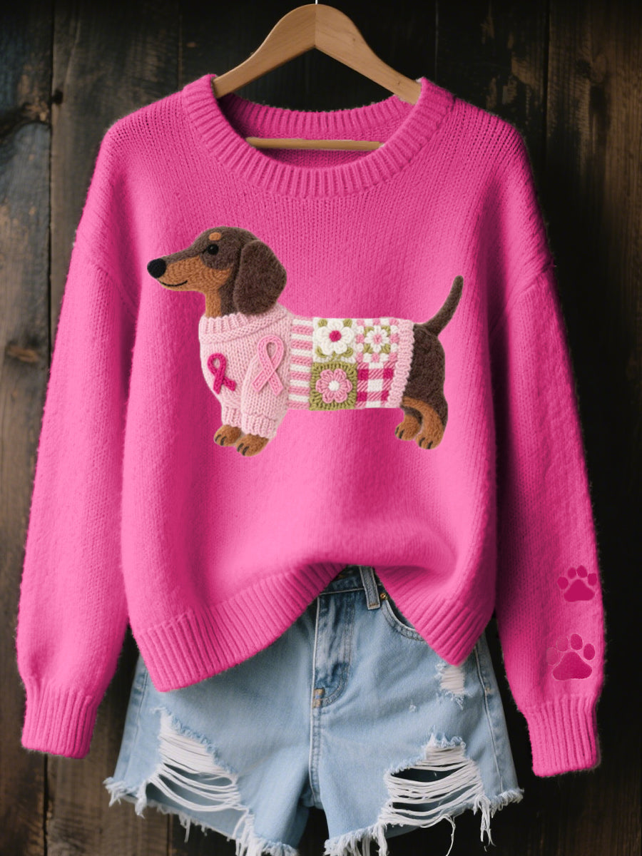 Naoni | Pull avec motif teckel