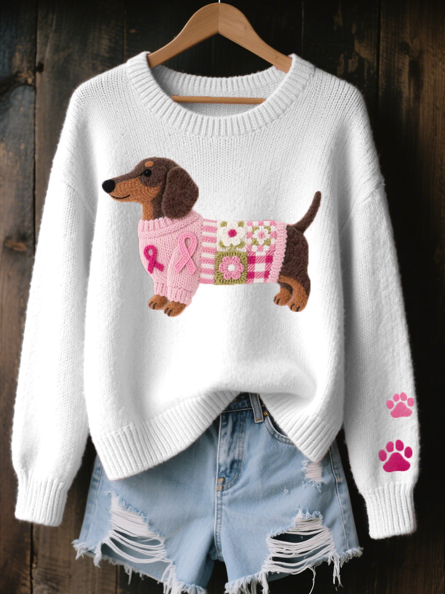 Naoni | Pull avec motif teckel