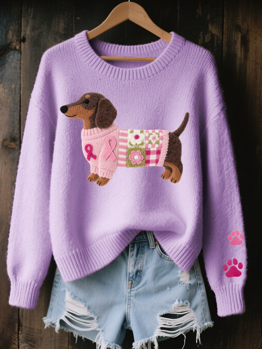 Naoni | Pull avec motif teckel