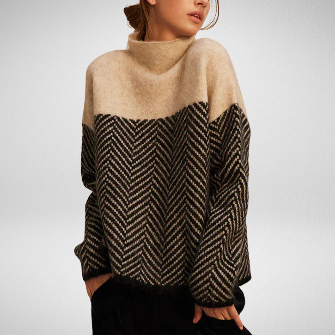 Mira | Pull Torsadé Élégant